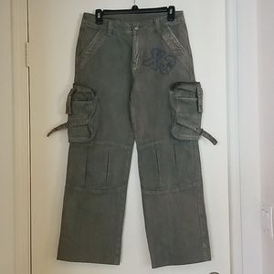 Current Character Cargo Jeans Green Small